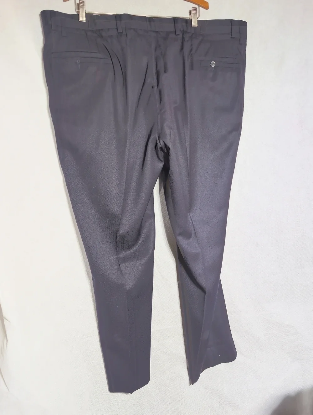 Joseph & Feiss Sz 44 Wool Men's Navy Blue Dress Pants